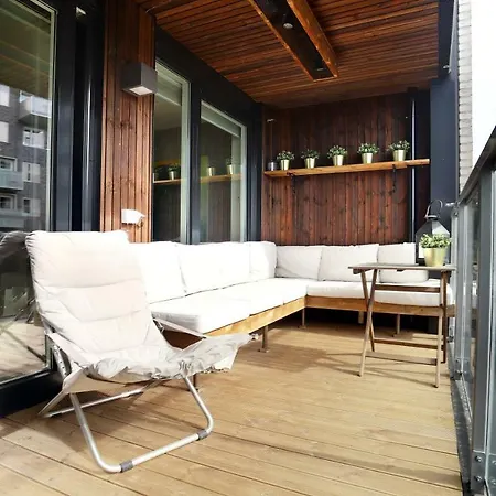 Center Oslo, Luxury Sorenga With Sea View, 2 Toilet, 2bedrooms Leilighet *